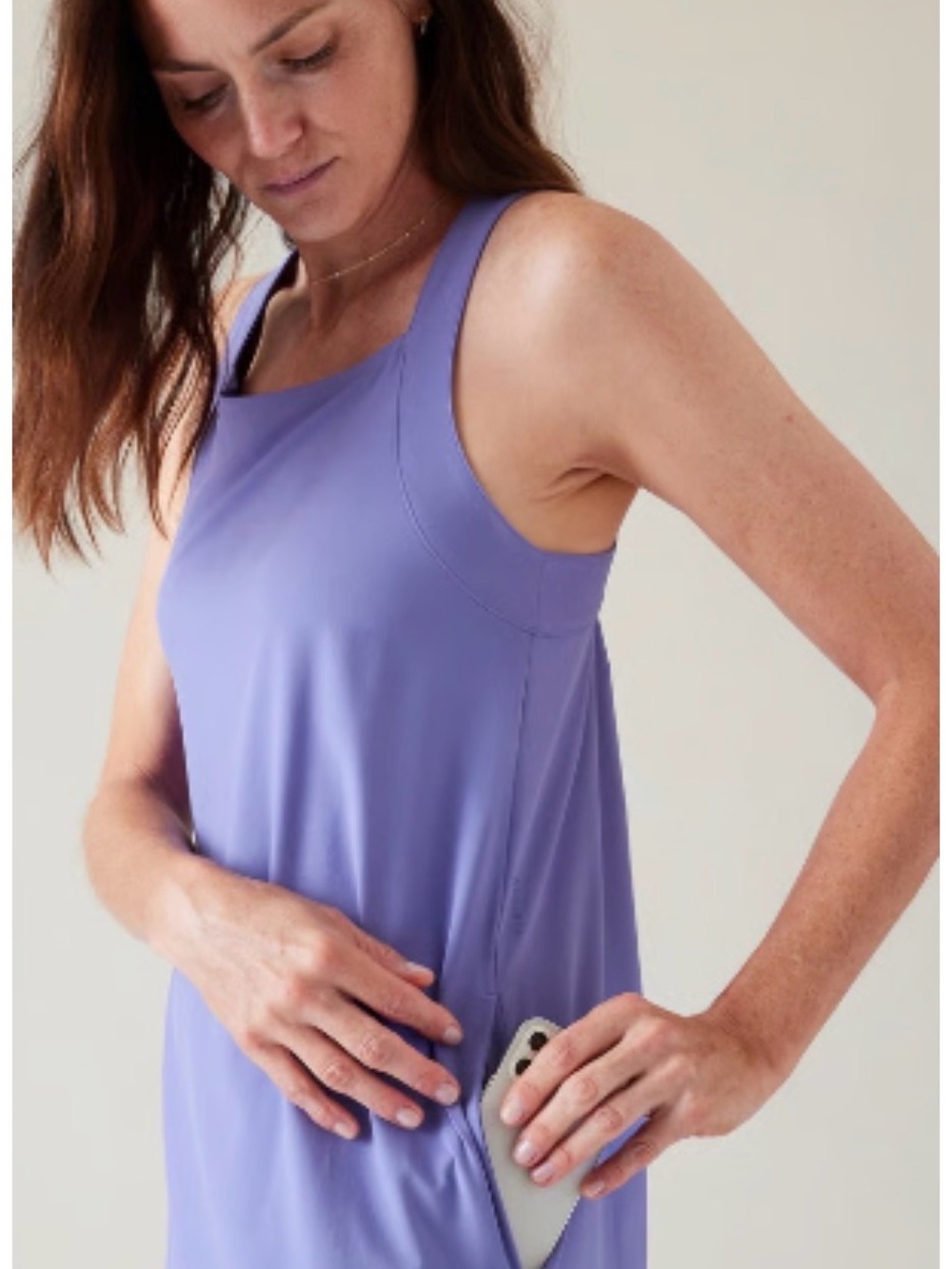 ATHLETA Arrival Maxi Tank Dress - UPF 40 sun protection Like New! 🌷